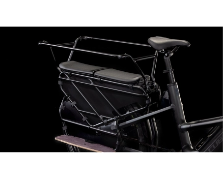 Vélo électrique cargo Unisexe LONGTAIL HYBRID FAMILY 1350 Gris